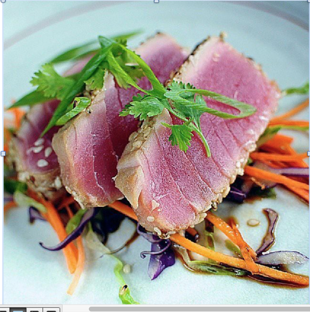 Spice-Rubbed Seared Tuna Steaks with Balsamic – Azzuro Epicurean