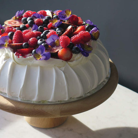 The Perfect Pav with Petite Ingredient Edible Flowers