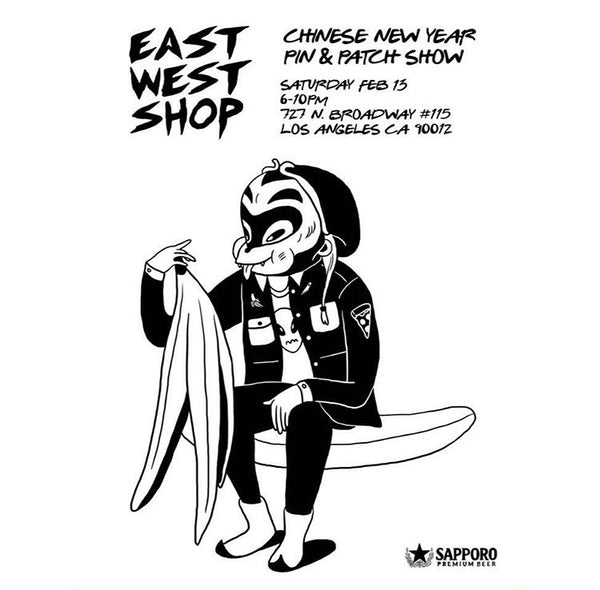 East/West Shop Chinese New Year Pin and Patch Show