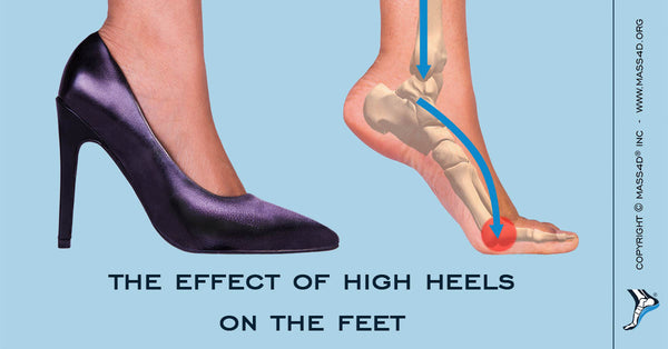 high heels and feet