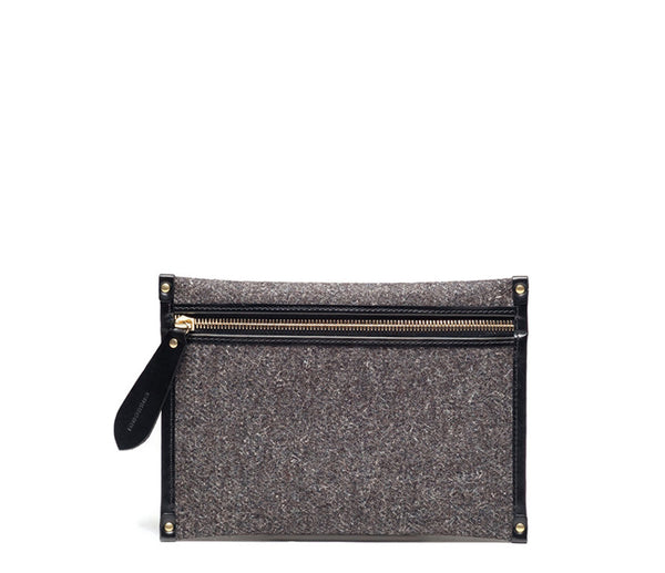 Docket Zip Pouch, Herdwyck Tweed