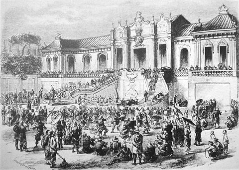 Looting_of_the Yuan Ming Yuan pavilion by Anglo-French forces in_1860