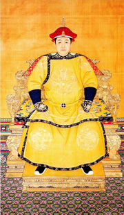 L'empereur Shunzhi, troisième empereur de la dynastie Qing