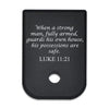 MAGAZINE BASE PLATE FOR GLOCK 10MM - LUKE 11:21