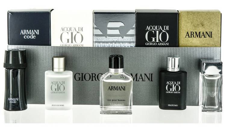 staart Michelangelo Structureel Miniatures for Men by Giorgio Armani – Fragrance Outlet