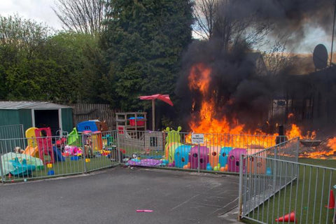 Nursery Schools Fire, Dove Designs