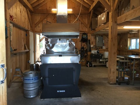 The Sap Hound Maple evaporator.