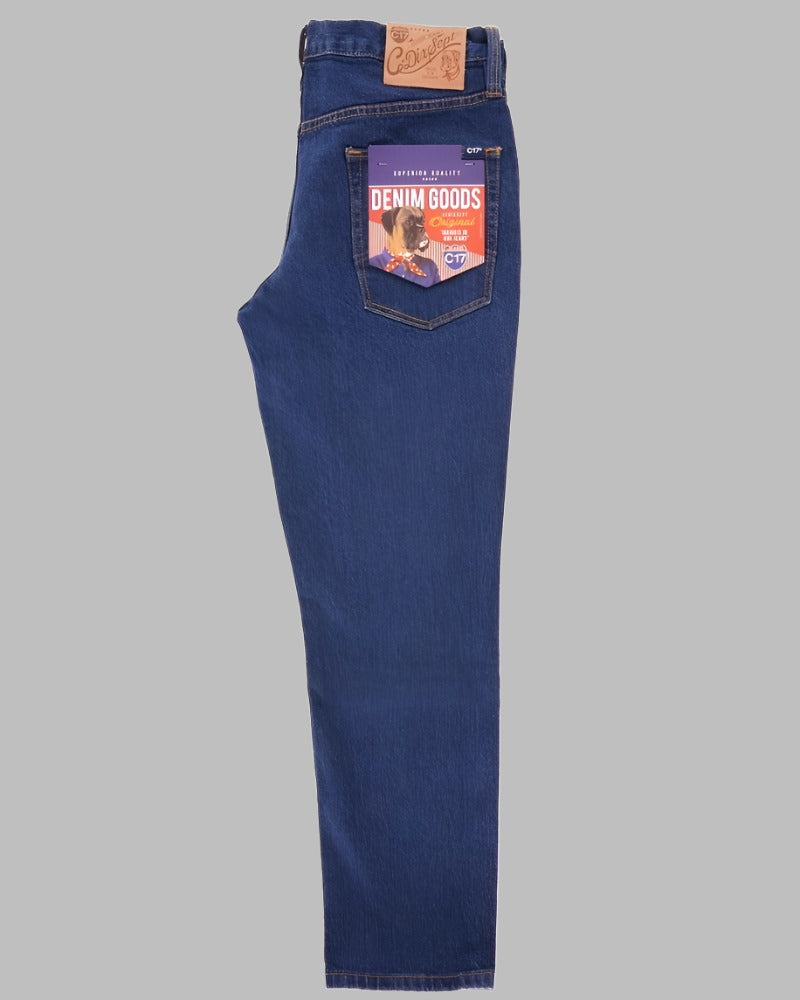 C17 Jeans Regular Tapered Indigo Rinsed – Menswear