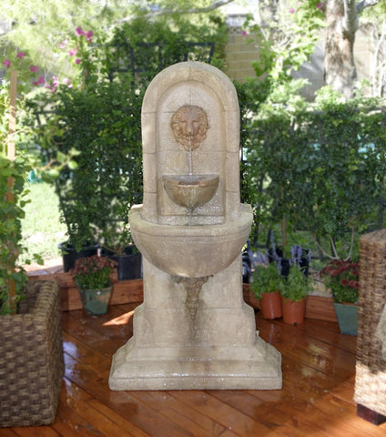 Lion Garden Water Fountain