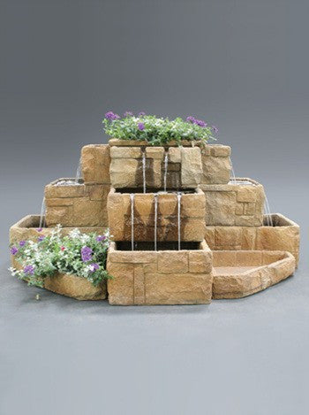 outdoor water fountain