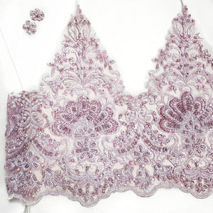 Verity ananacatering lux handmade lace bralet  - ananacatering - ananacateringLithuania - Handmade luxury dragon satin chinese unique womens clothing lace mesh prom dress festival crop top sequin bodychain dolls kill depop shopify silkfred chelsea pearl li bralet lili pearl