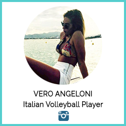 Vero Angeloni Italian Volleyball Player
