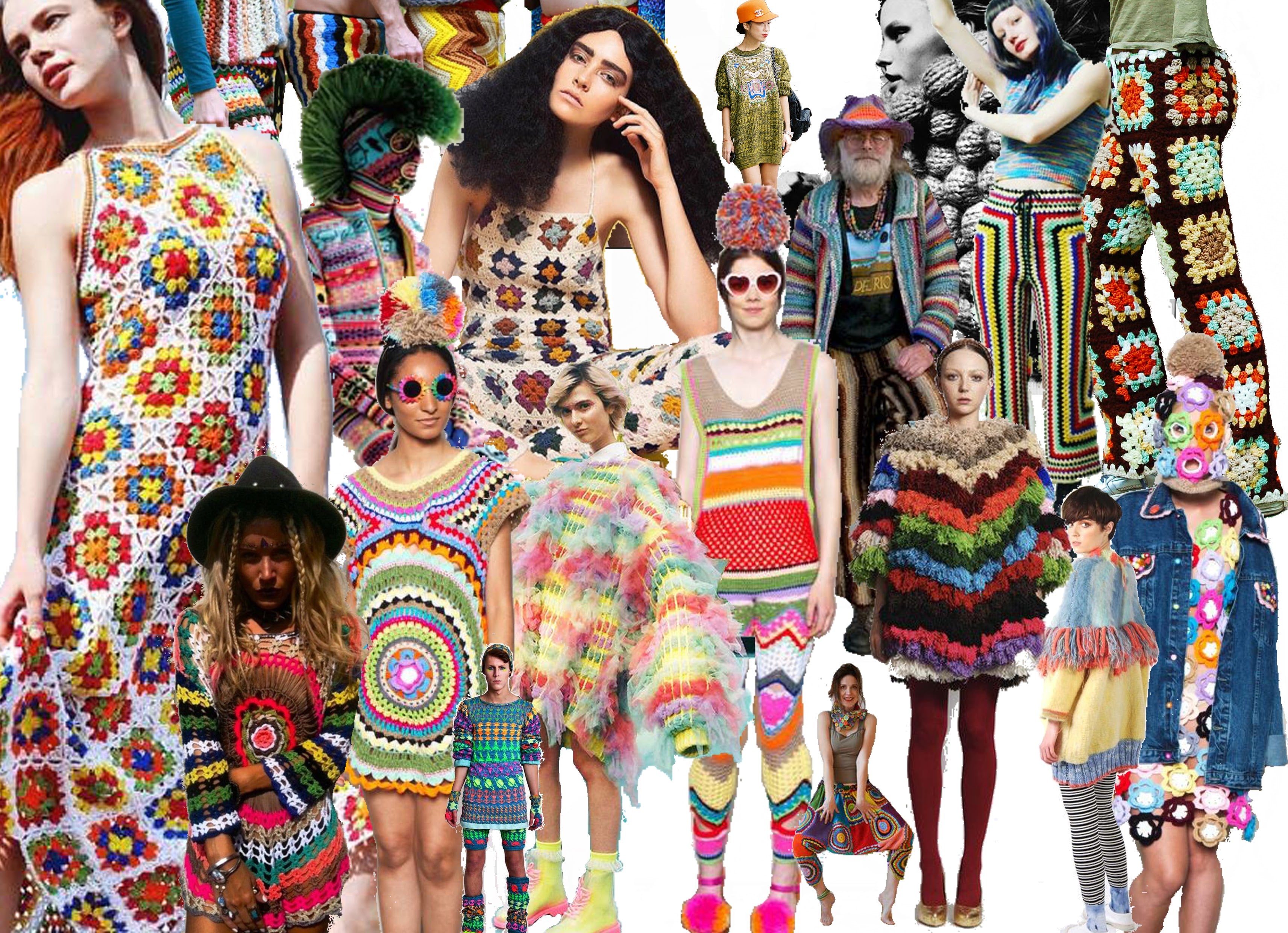 Trippy Hippy Trend Report Crochet - Not Your Grandma's Crochet