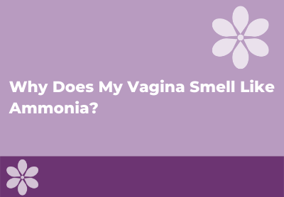 Vagina Smells Like Chlorine