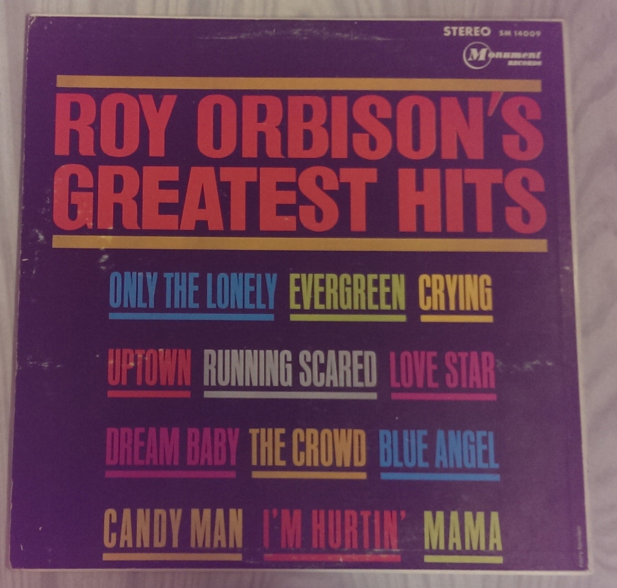 Roy Orbison Roy Orbison S Greatest Hits Urban Safari