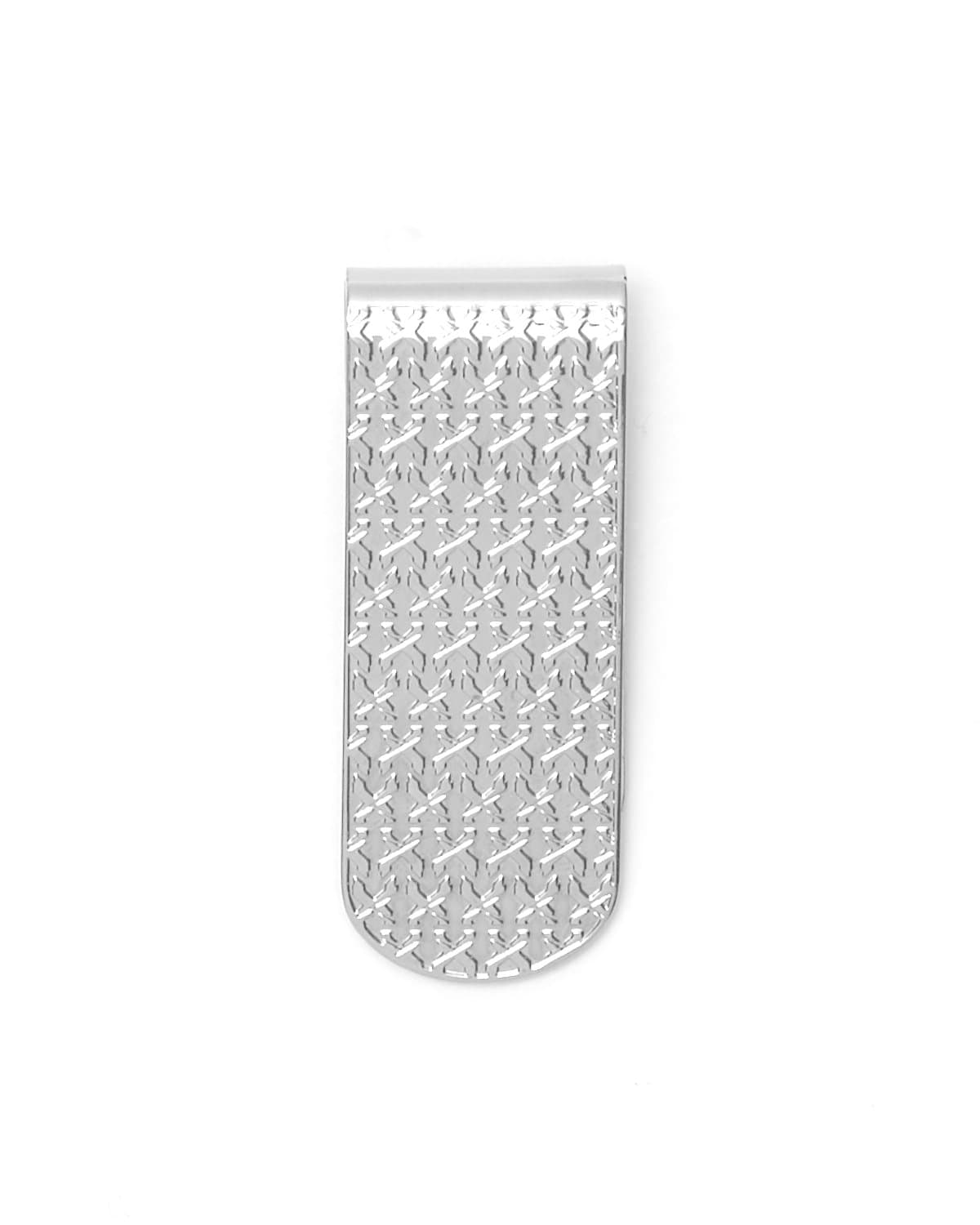 Excision 'Sliced' Logo Money Clip - Chrome/White