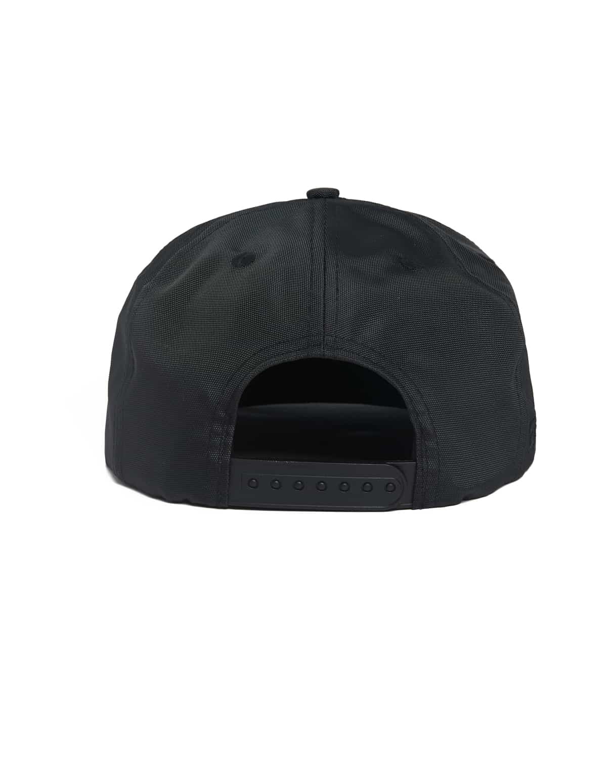 Excision 'Sliced' Patent Leather Visor Ballistic Snapback - Black