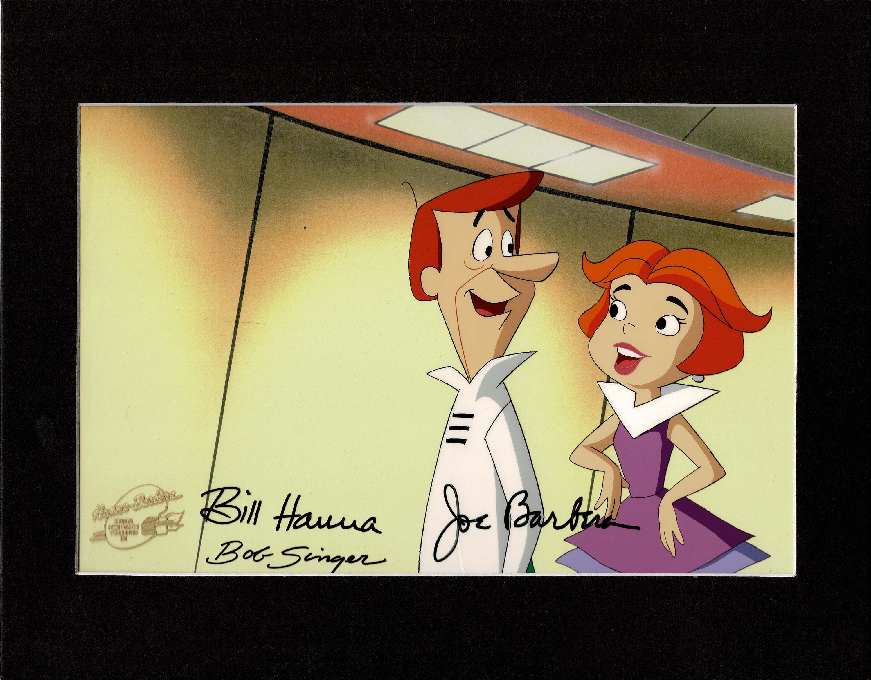 Cosmo Spacely The Jetsons Movie Production Animation Cel From Hanna Barbera 1990 Agrohortipb