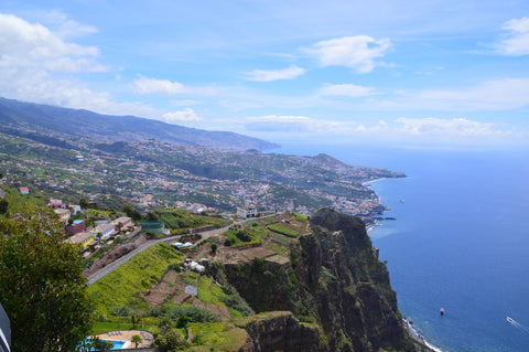 View of Funchal from Cabo Girao, Madeira