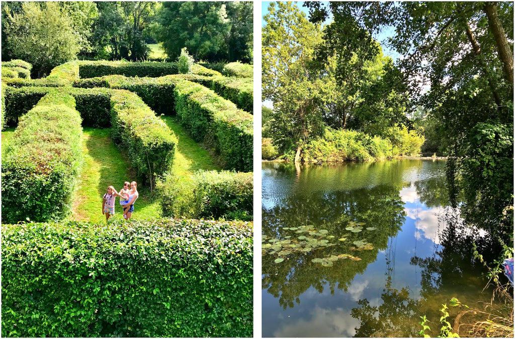 The notorious Labyrinth and the peaceful river bank