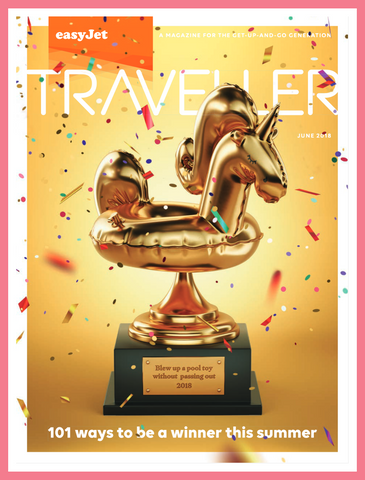 EasyJet Traveller Magazine cover June 2018