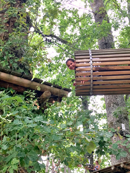 Tree climbing in Nabinaud