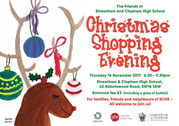 Streatham and Clapham Christmas Shopping Evening