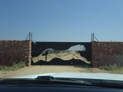 Entrance to Okonjima and AfriCat