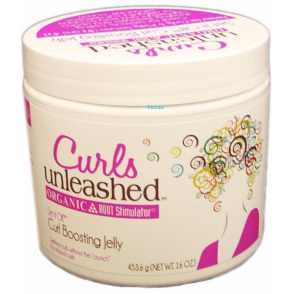 Curls Unleashed Curl Boosting Jelly - 16oz jar - TexasBeautySupplies