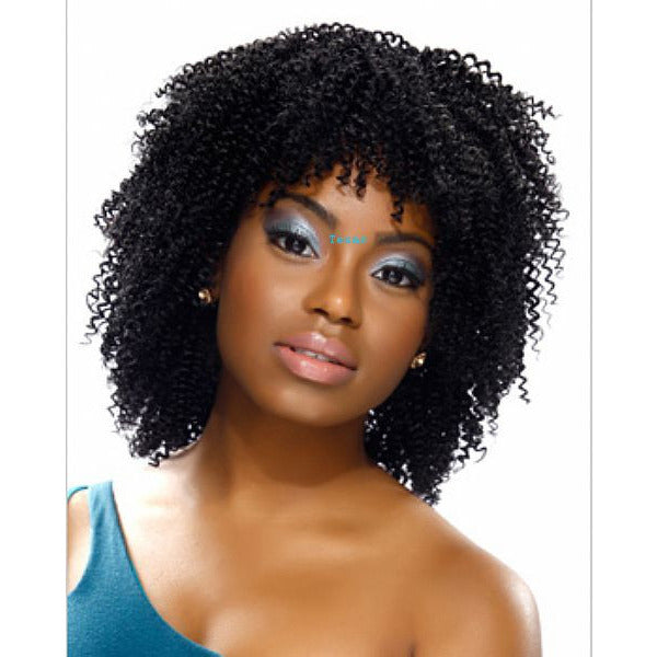 TruHair CORK SCREW - 3pc Short Series - 100% Premium Human Hair Blend - TexasBeautySupplies