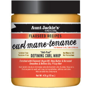 AUNT JACKIE’S CURL MANE-TENANCE Defining Curl Whip 15oz - TexasBeautySupplies