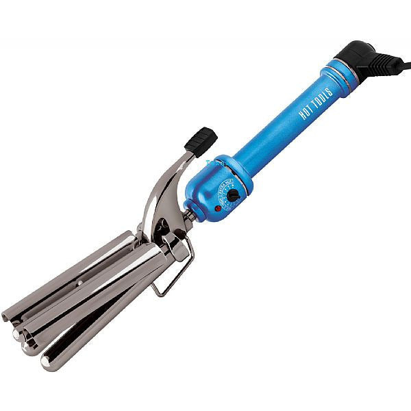 Hot Tools Blue Ice 3 Barrel Waver - Model HTBL1175 - TexasBeautySupplies