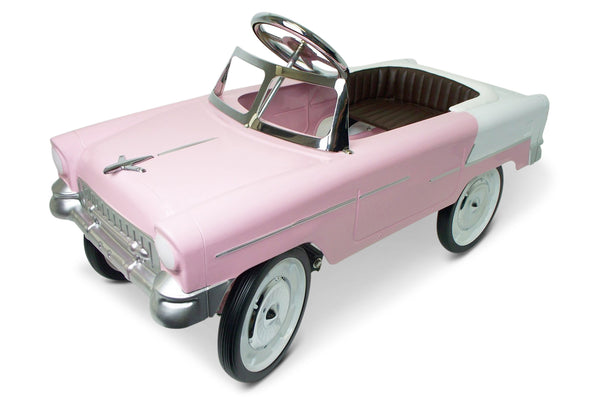 pink pedal car