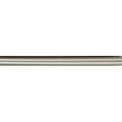 36 in. Brushed Steel Ceiling Fan Extension Downrod