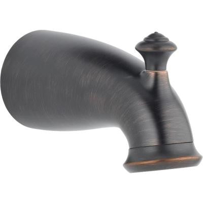 Leland 6-1/2 in. Non-Metallic Pull-Up Diverter Tub Spout in Venetian Bronze