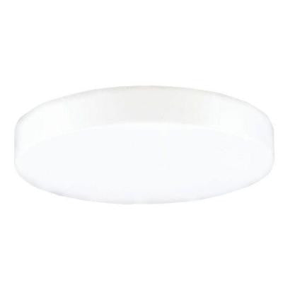 2-1/2 in. White Acrylic Drum Lens with 12-5/8 in. Fitter and 13-3/4 in. Width