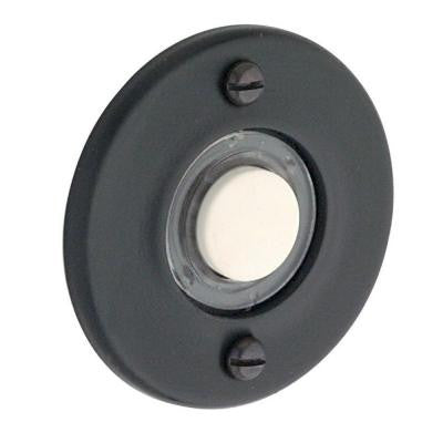 Wired Round Bell Button Door Bells - Oil-Rubbed Bronze