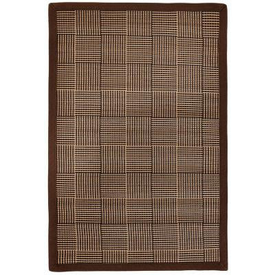 Pizzelle Bamboo 5 ft. x 8 ft. Area Rug