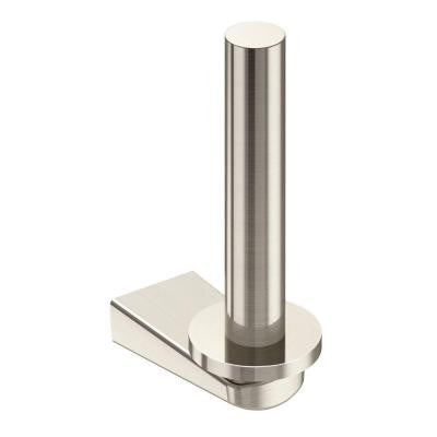 Naru Tank Mounted Toilet Paper Holder in Satin Nickel
