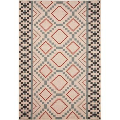 Hand Made Birch 5 ft. 3 in. x 7 ft. 6 in. Moroccan Area Rug