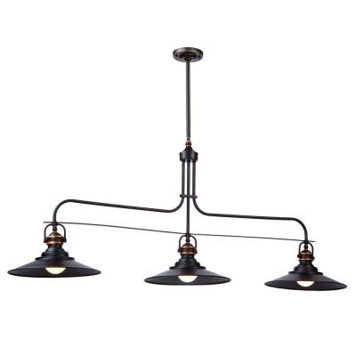 Werra 3-Light Dark Rich Brown Island Light