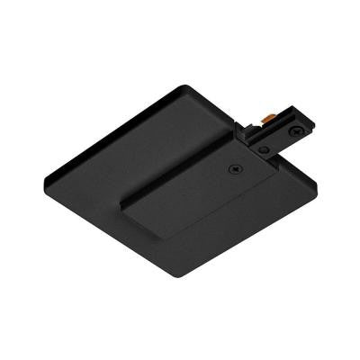 Trac-Lites Black J-Box Feed Connector with Cover