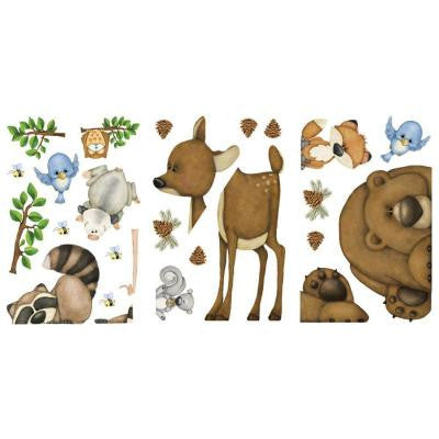 18 in. x 17 in. In the Woods Super Jumbo Wall Decal