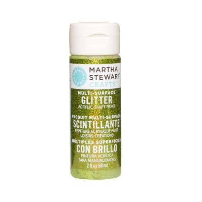 2-oz. Golden Beryl Multi-Surface Glitter Acrylic Craft Paint