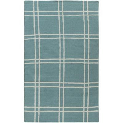 Sheffield Market Teal 2 ft. x 3 ft. Indoor Area Rug