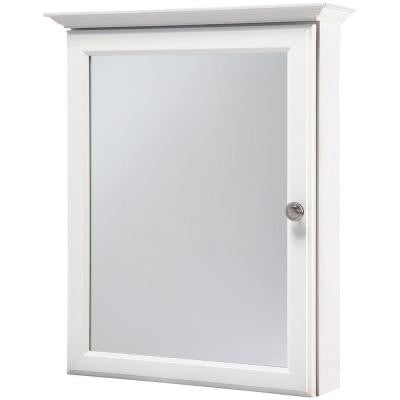 20 in. x 25 in. Surface-Mount Medicine Cabinet in White