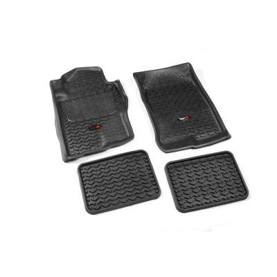 Floor Liner Set 4-Piece Black 2005-2011 Nissan Terri and Pathfinder