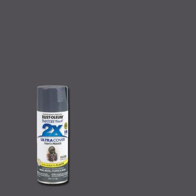 12 oz. Gloss Dark Gray General Purpose Spray Paint