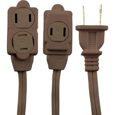 6 ft. 2-Wire 16-Gauge Polarized Indoor Extension Cord