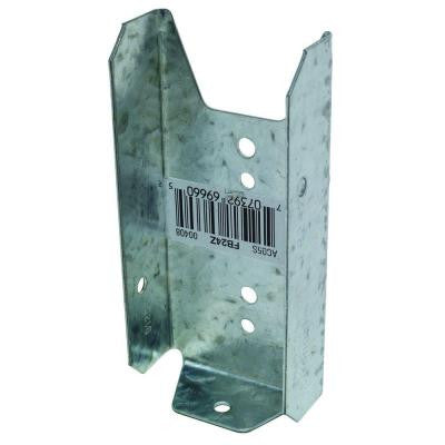Z-MAX 2 in. x 4 in. 20-Gauge Galvanized Fence Bracket